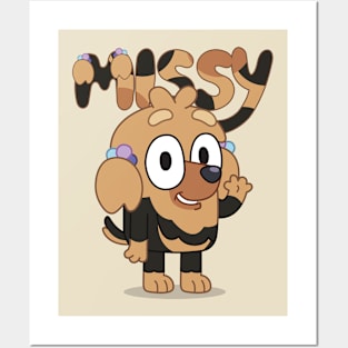 issy is one of Bingo’s best friends Posters and Art